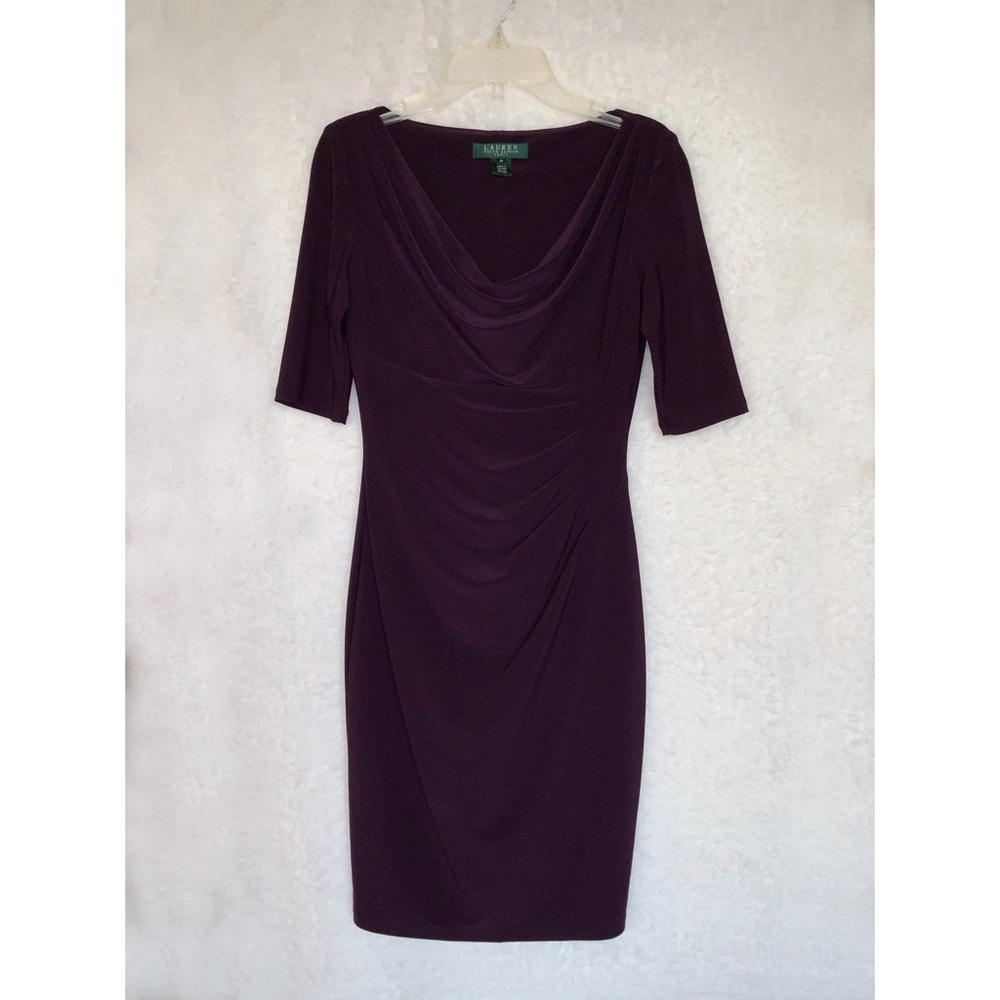 Lauren Ralph Lauren Purple Dress Size 2P